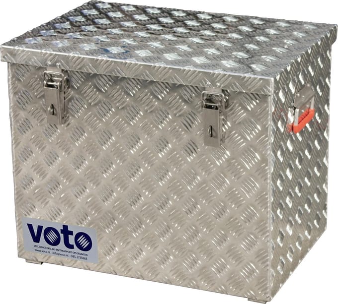 Aluminium kist traanplaat PRO 120 liter 622×425×515 mm