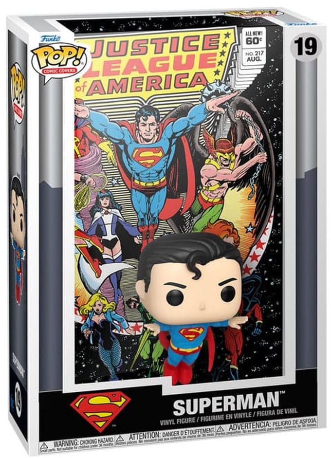 Pop Comic Cover: Superman Funko Pop #19
