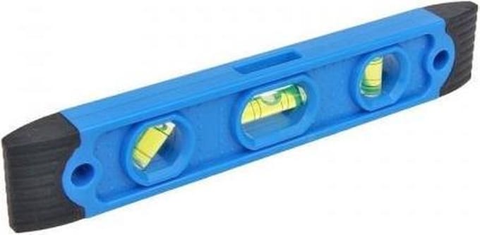 ProPlus Compacte magnetische waterpas - 225 mm - Nauwkeurige metingen - Blauw