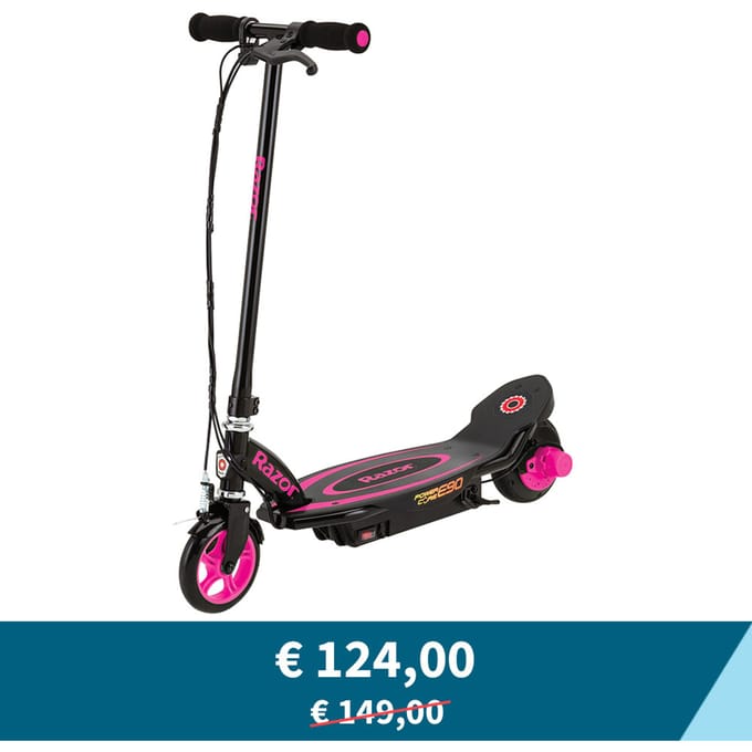Tweedekans - Razor Elektrische Scooter Vanaf 8 Jaar Power Core E90 Pink