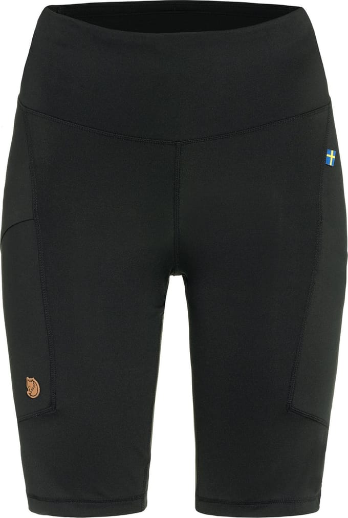 Fjallraven Abisko Short Dames Tights Black S