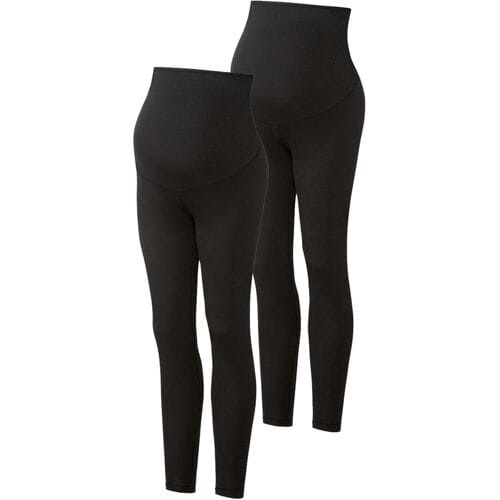 ESMARA Dames zwangerschapsleggings (Zwart, XS (32/34))
