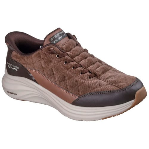 Skechers CONTOUR FOAM-CORDELUX Heren Instappers - Bruin