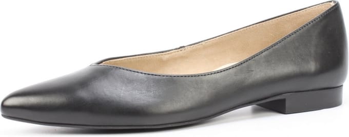 Paul Green 3772 Ballerina's Dames - Zwart - Maat 37,5