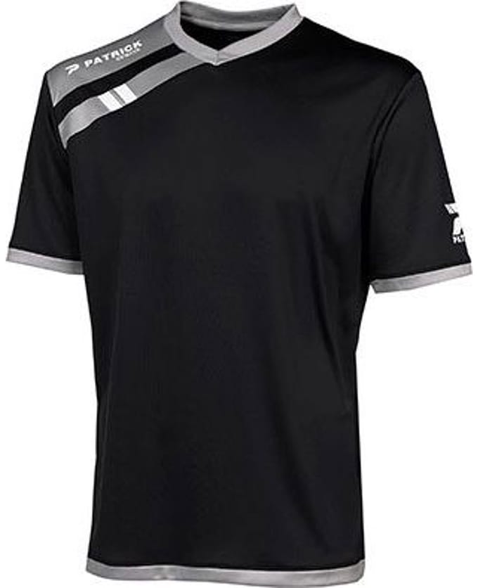 Patrick Force Shirt Korte Mouw Kinderen - Grijs / Zwart | Maat: 11/12