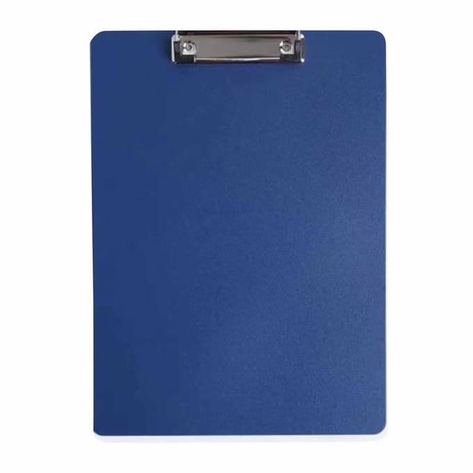 A4 Klembord Verdikt Multifunctioneel Bureau Documentenhouder voor Bestanden Materialen School Kantoor Navy Blue blue
