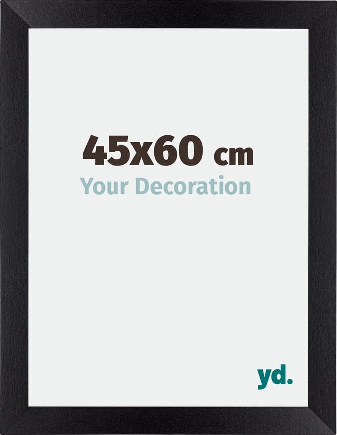 Your Decoration - Fotolijst 45x60 cm - MDF - Zwart Mat - Mura