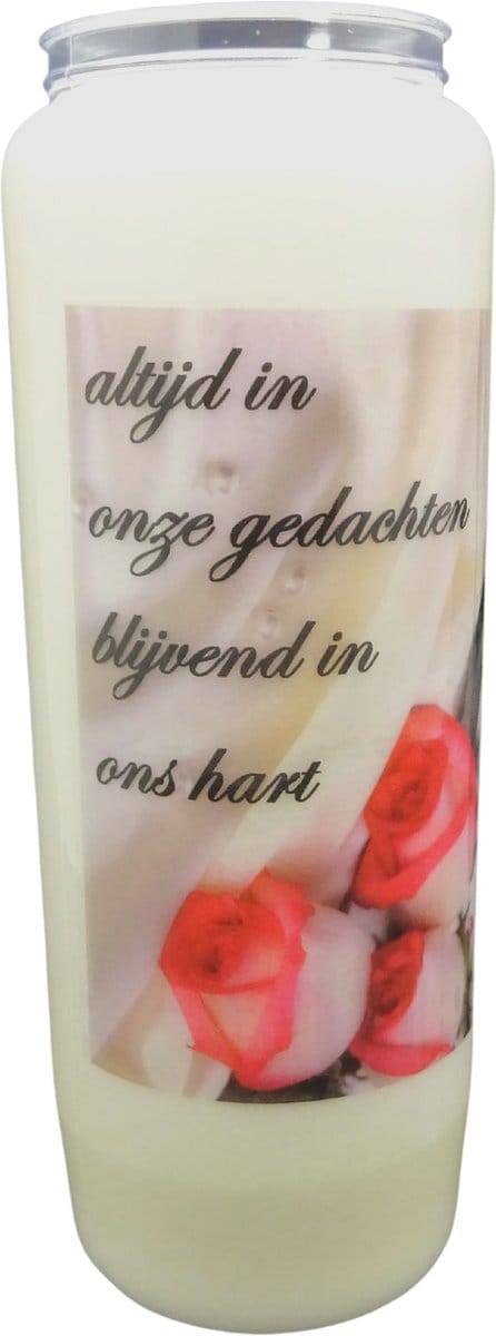 Noveenkaars Spreuk 011 - 9 dagen brander (5 stuks)