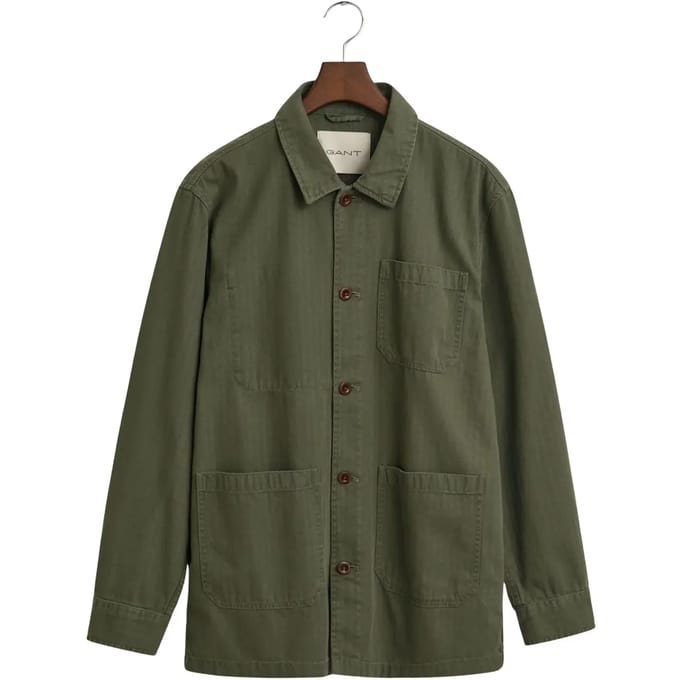 Overhemd Gant Herringbone