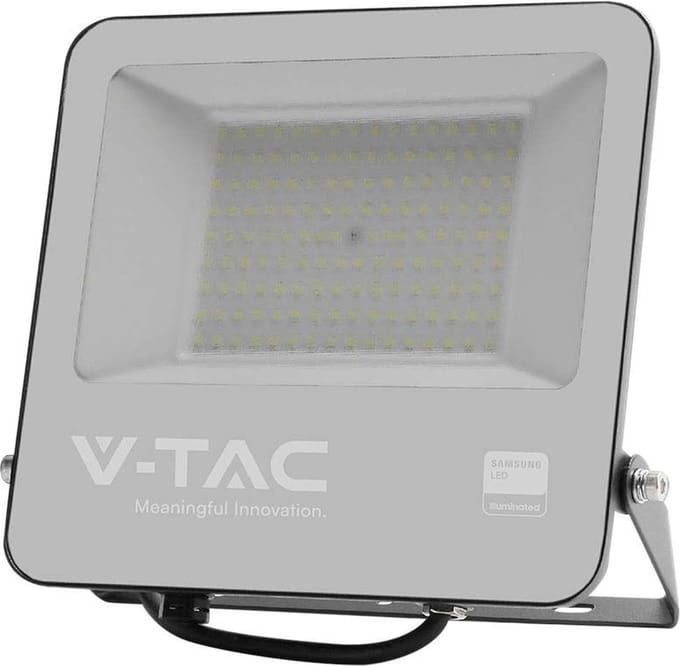 V-TAC VT-44101-B 8847 LED-schijnwerper Energielabel: D (A - G) 100 W Lichtkleur (naam): Wit