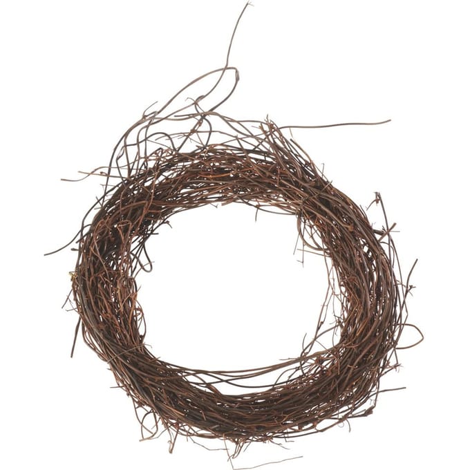 Wijnkrans "Natuur", fijn - Ø 15 cm
