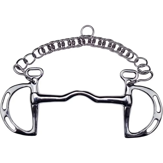 Bit voor paard met rechte pas Feeling