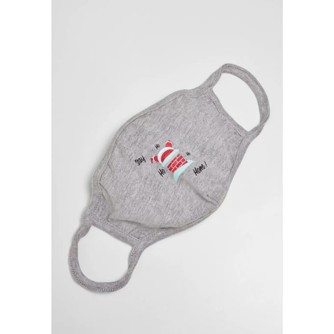 Urban Classics - Chimney Face Mask heather grey one size Masker - Mondkapje - Grijs