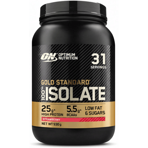 Optimum Nutrition Gold Standard 100% Isolate - Whey Protein Isolaat - Strawberry Eiwitshake - 930 gram (31 shakes)