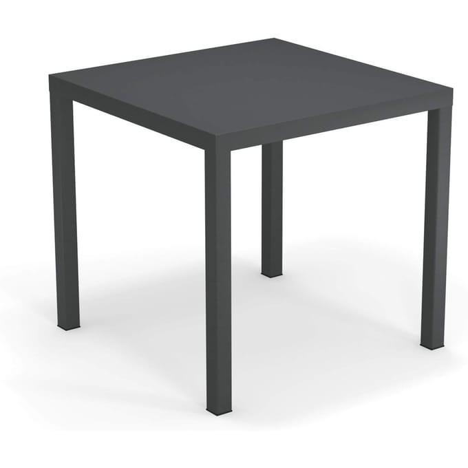 Emu Nova Tafel - antiekijzer - 80 x 80 cm