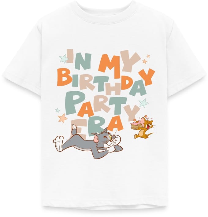 Tom And Jerry Verjaardagsontwerp T-Shirt Kinderen