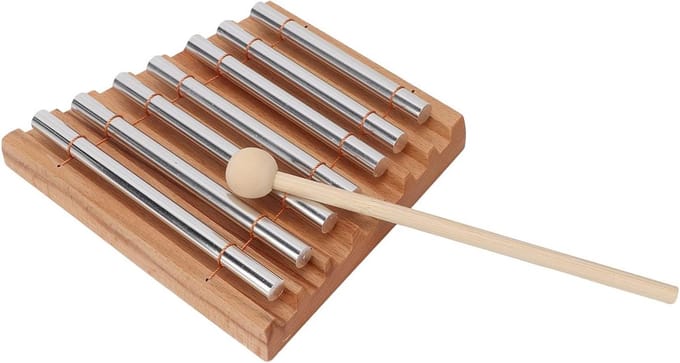 7 Toon Handchimes Percussie Instrument met Hamer voor Klaskamerbeheer en Muzikale Activiteiten