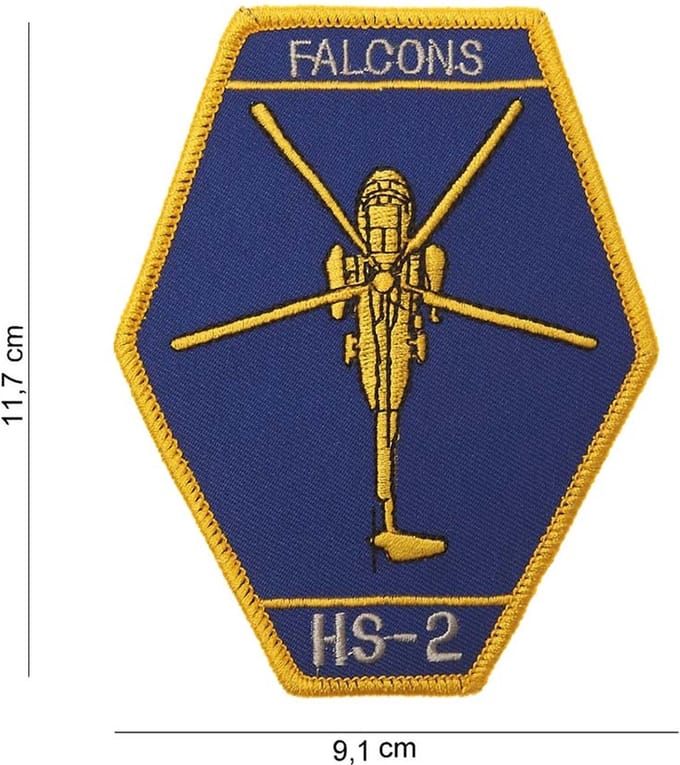 Embleem stof Falcons HS-2