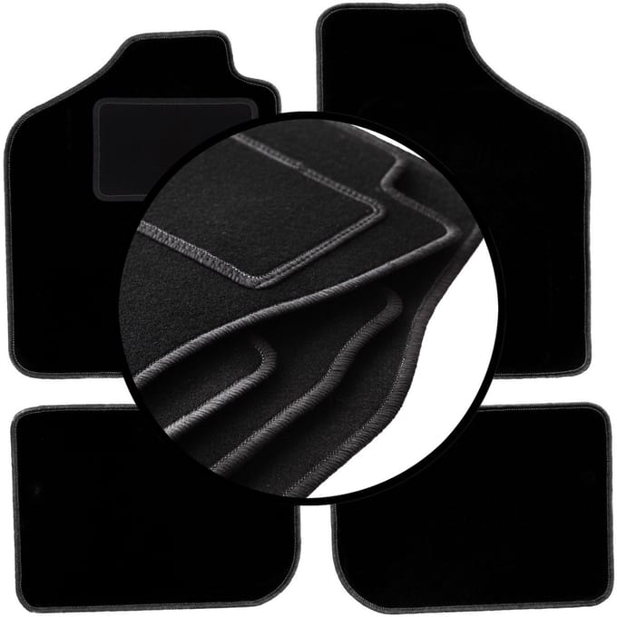 Complete set veloursmatten voor: Fiat Uno hatchback (1983-2001)