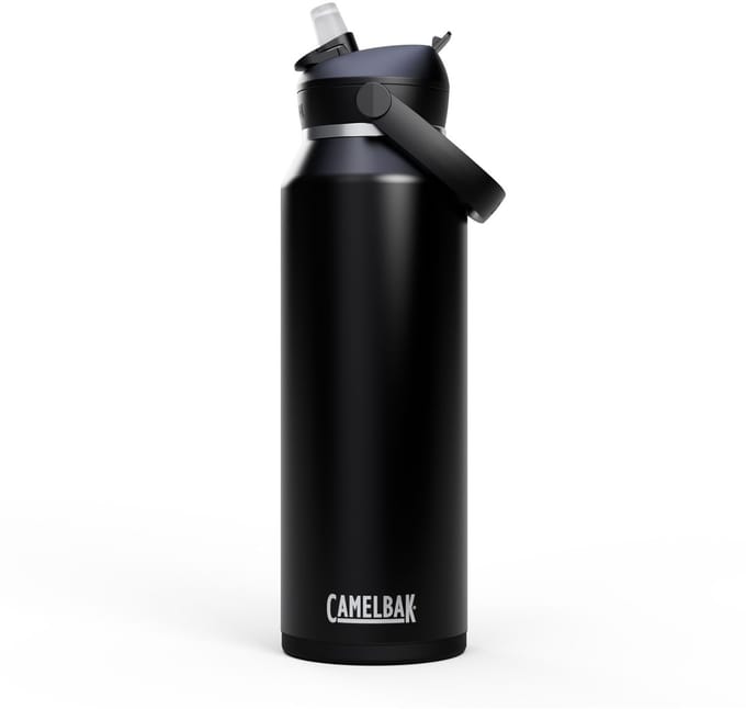 CamelBak Thrive Flip Straw - Vacuum Insulated - RVS Isolatie drinkfles - 1,2 L - Zwart (Black)