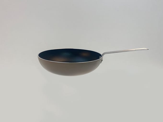 Alessi TAMA-Hapjespan-Wok-Warmgrijs
