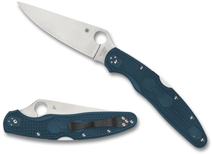 Spyderco Zakmes Police 4 Lightweight Blue K390 PE