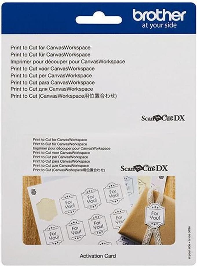Print to cut - kaart - ScanNCut -Brother