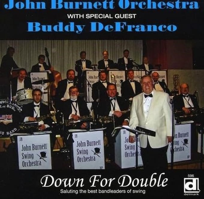 John Burnett Swing Orchestra, Buddy DeFranco - Down for Double (CD)