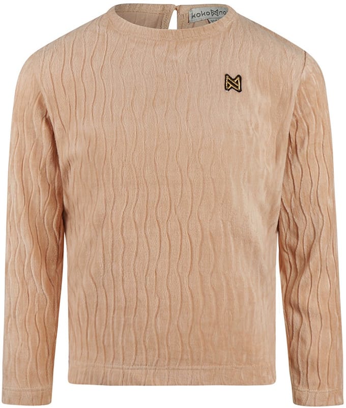 Koko Noko Meisjes T-shirt - Caramel brown