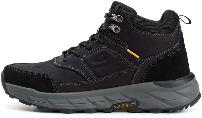 camel active Veterschoen met gripzool - Maat menswear-43 - Zwart