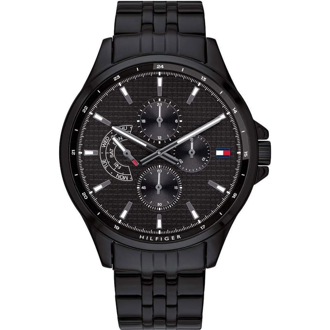 Tommy Hilfiger - Heren Horloge 1791611 - Zwart