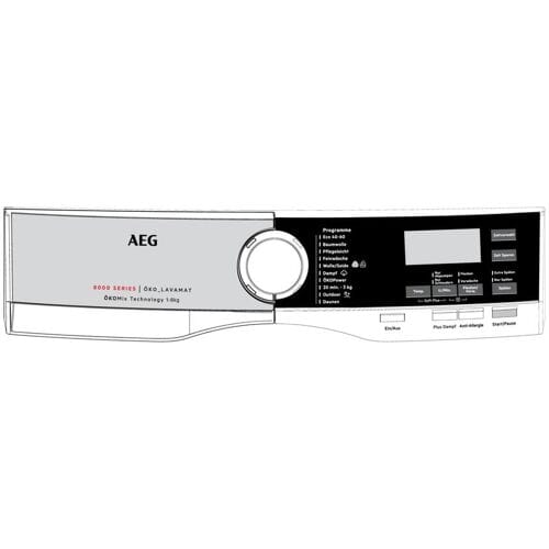 AEG controlepaneel, wit, AEG 140206642013