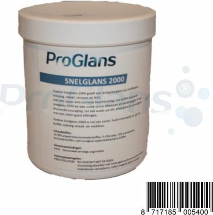 ProGlans® Foetsie Snelglans 2000 Metaalwascrême