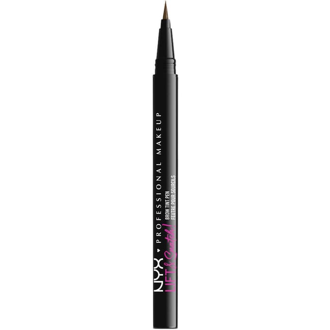 Maquillage professionnel NYX, Lift & Snatch ! Stylo Teinté pour Sourcils, 05 Caramel, 1 ml (0,03 fl oz) black