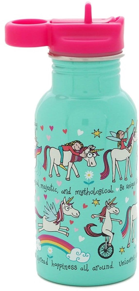 eenhoorn RVS drinkfles 400 ml - Tyrrell Katz