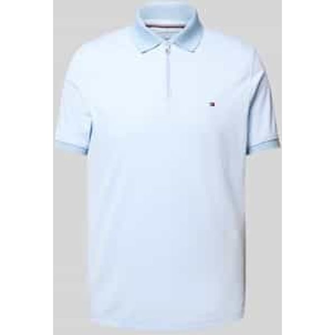 Regular fit poloshirt van katoenmix