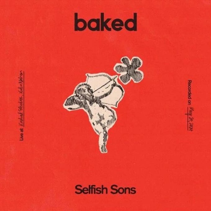 Selfish Sons - Baked: Live At Kindred Studios (LP) (Coloured Vinyl)