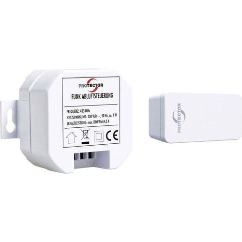 Protector Draadloze afzuigingsbesturing ASK-6020 1000 W Wit