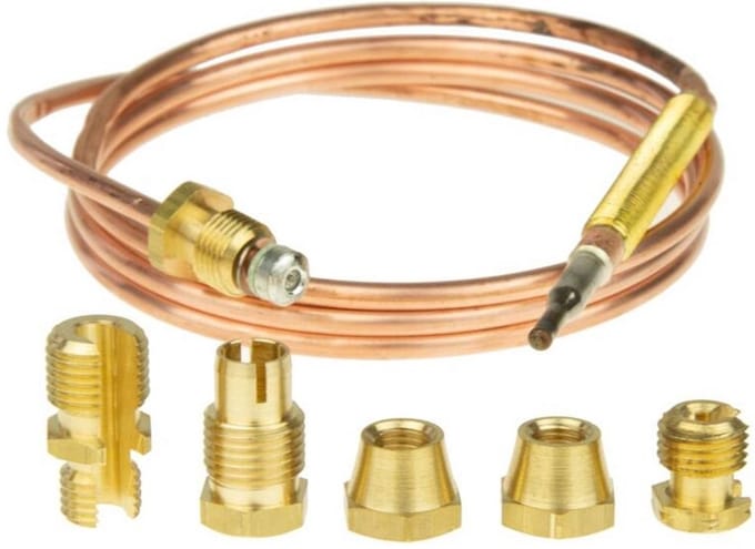Budget - Thermokoppel 900mm - Universeel - 5 aansluitingen