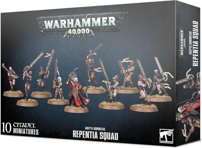 Beeldje Games Workshop Warhammer 40k - Adepta Sororitas Repentia Squad