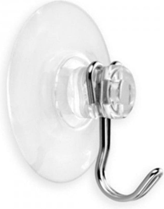 Zuignap 40mm - Met metalen haak