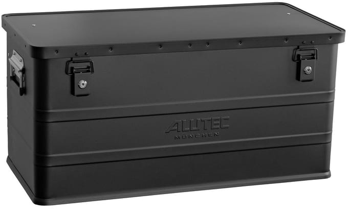 Alutec CLASSIC 11093Black Transportkist Aluminium (l x b x h) 775 x 385 x 375 mm