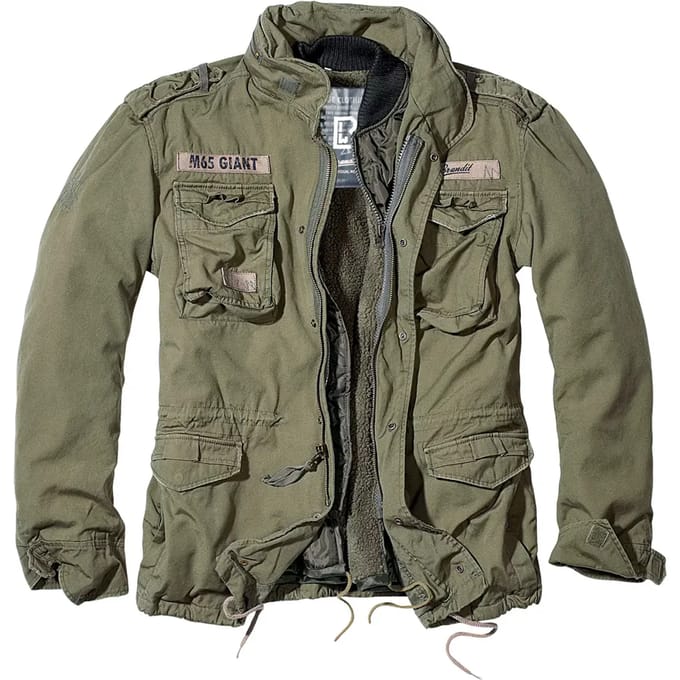 Brandit M65 Giant Heren Winterjas - olijf - L