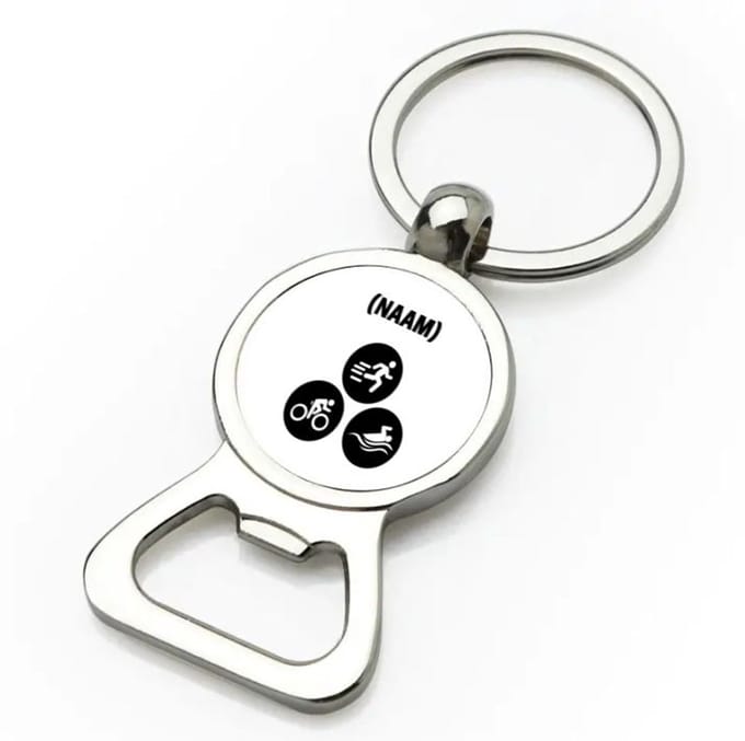 Akyol - triathlon flesopener - Sport - sporter - thriathlon - 9 bij 3 cm