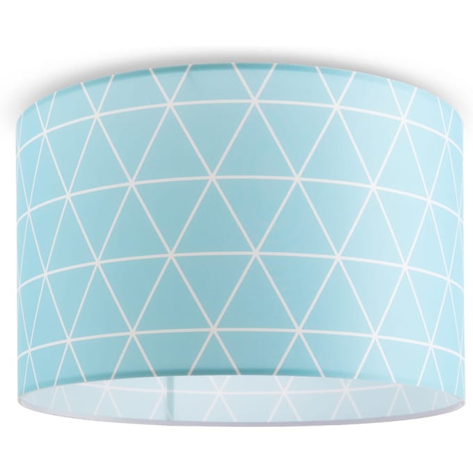 Plafondlamp Loro lichtblauw
