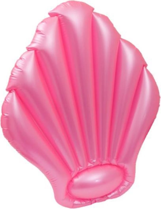 Splash Fun - Opblaasbare schelp - 152 cm Max 80 KG - Roze