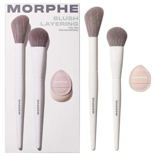 Morphe Sets met gezichtskwasten Blush Layering Tool Trio Kwastensets Dames