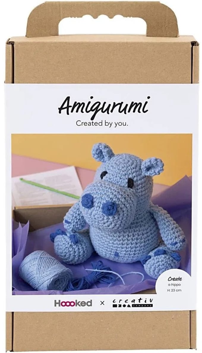 CC Haakpakket Amigurumi Nijlpaard