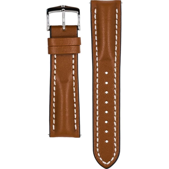 Hirsch 01475070-2-22 Heavy Calf Horlogeband