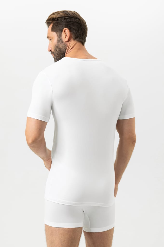 Shirt 1/2 mouw Serie Dry Cotton Wit